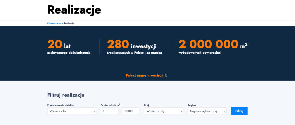 commercecon - realizacje